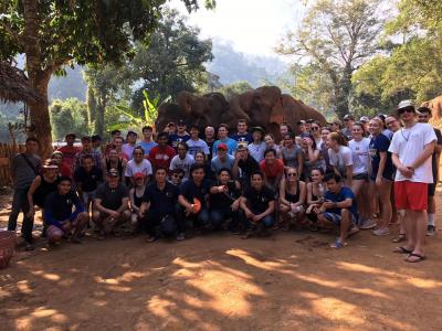 University of Maryland College Park 53 pax | Chiang Mai Trekking | The best trekking in Chiang Mai with Piroon Nantaya