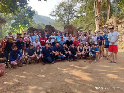 University of Maryland College Park 53 pax | Chiang Mai Trekking | The best trekking in Chiang Mai with Piroon Nantaya