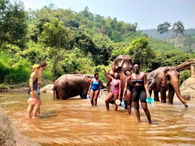 Fergio, Valentina and Ndeye and friends. | Chiang Mai Trekking | The best trekking in Chiang Mai with Piroon Nantaya