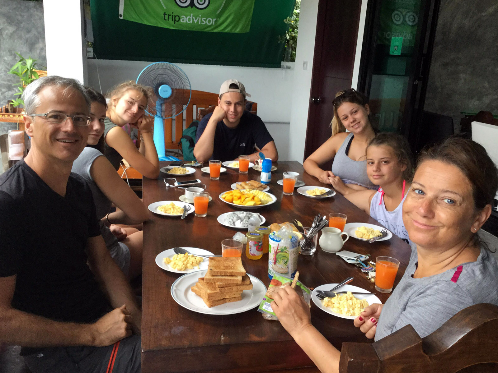 Yummy breakfast | Baan Nantaya | Chiang Mai Trekking | The best trekking in Chiang Mai with Piroon Nantaya